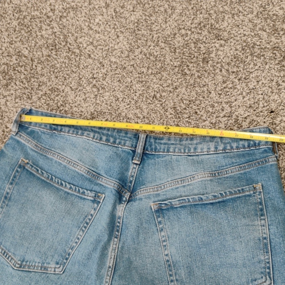 Old Navy Women's o.g loose Blue Boyfriend Jeans - Picture 7 of 7